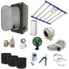 Growbox Komplettset 150x150x200cm 660W LED